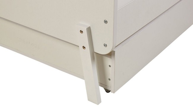 Кровать Mirum 2010 (белый 1712x900x900) Кровать Mirum 2010 (белый 1712x900x900)