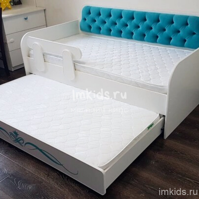 Детская кровать тахта "Бирюзовая"