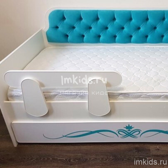 Детская кровать тахта "Бирюзовая"
