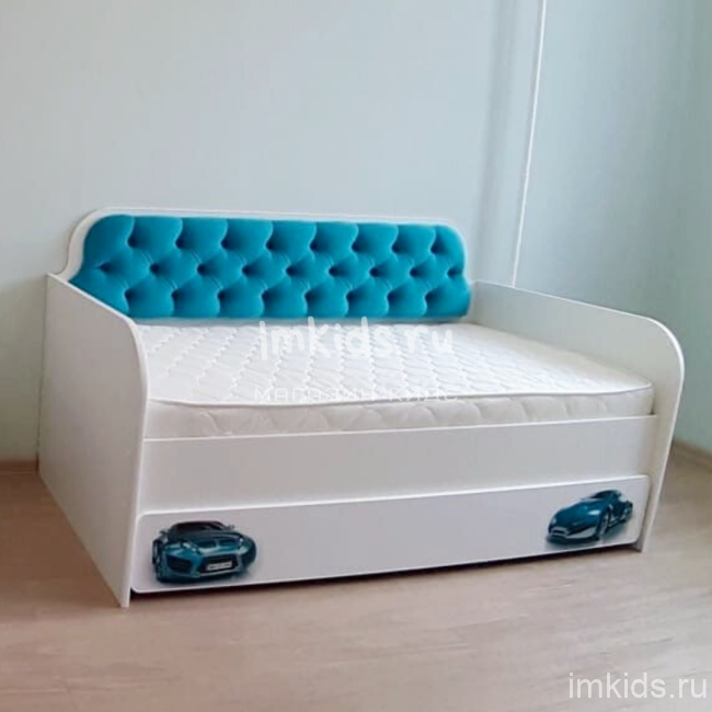 Детская кровать тахта "Бирюзовая"