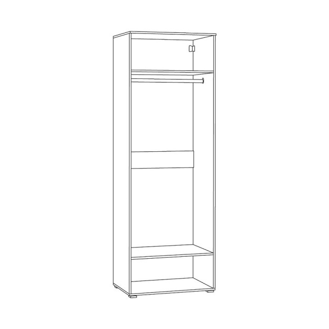 Шкаф Остин 13.224, Графит