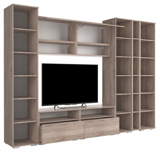 Стенка для гостиной Лайк КГ5 (дуб мария дуб мария, индиго  )