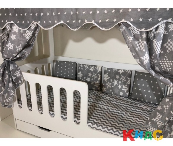 Кровать домик Сказка для 2-х детей 160х80