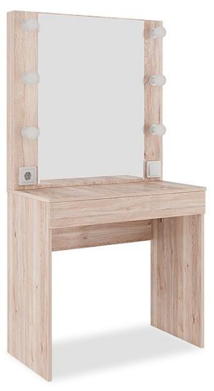 Стол туалетный Лайк 53 (дуб мария дуб мария  800x450x1550)