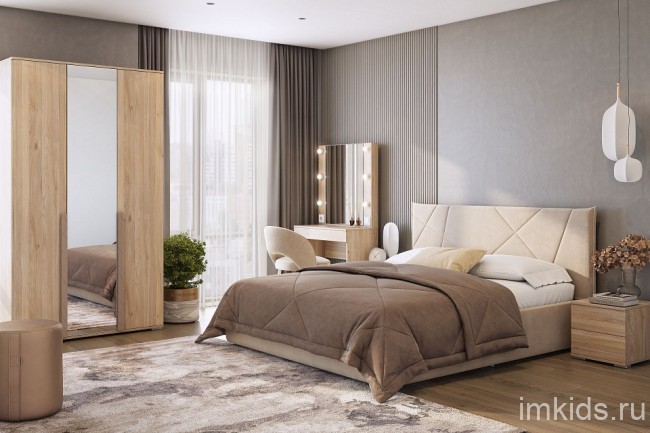 Стол туалетный Лайк 53 (дуб мария дуб мария  800x450x1550)