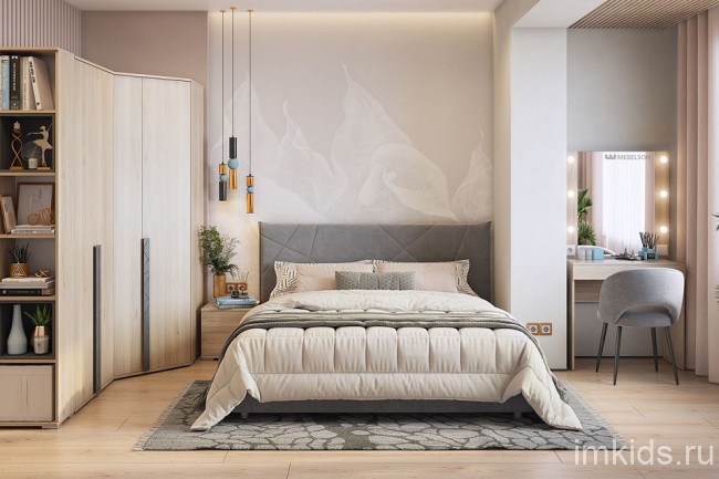 Стол туалетный Лайк 53 (дуб мария дуб мария  800x450x1550)