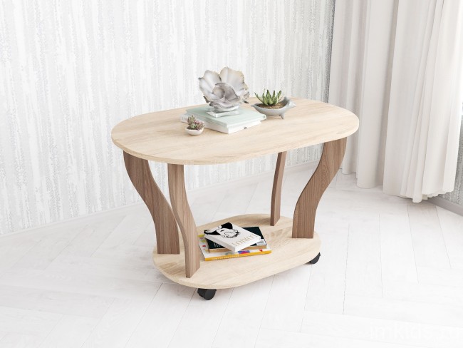 Столик журнальный Консул-3, ясень шимо