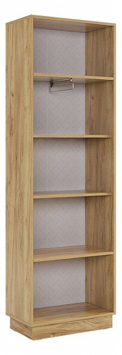 Шкаф платяной Моди (дуб крафт золотой белое дерево  600x350x1885)