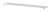 Полка стеклянная Виктория 38
