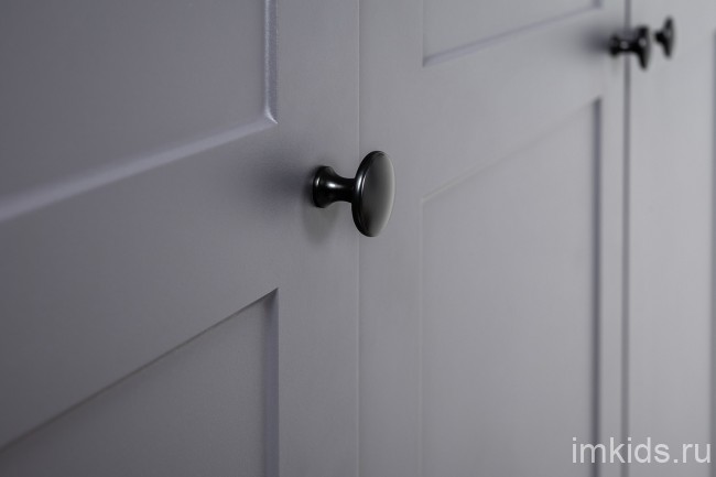 Шкаф-пенал Остин 13.225, Графит