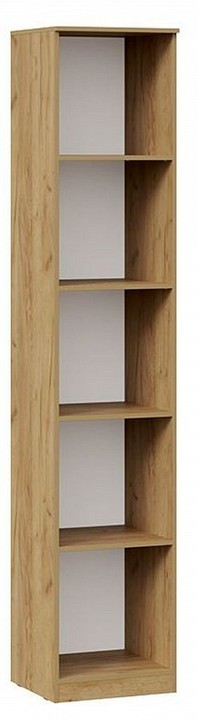 Шкаф для белья Хилтон Исп. 2 (дуб крафт золотой белый  450x428x2260)