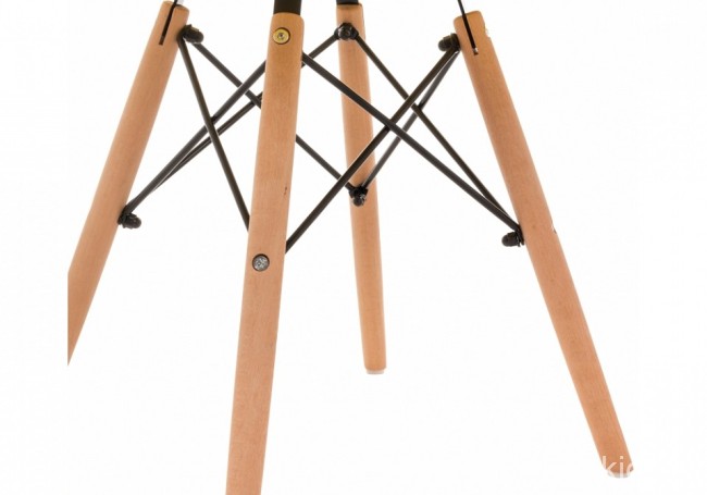 Стул Eames PC-015 (белый, натуральный, черный 460x490x830) Стул Eames PC-015 (белый, натуральный, черный 460x490x830)