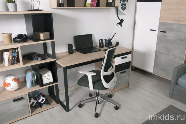 Стеллаж "Либерти Блэк" Стеллаж "Либерти Блэк"