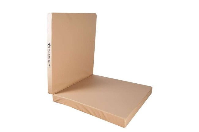 Мат № 8 (100 х 200 х 10) складной 1 сложение "PERFETTO SPORT" бежевый