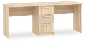 Стол письменный Акварель НМ 041.37 (дуб сонома дуб сонома, капучино  1900x600x750)