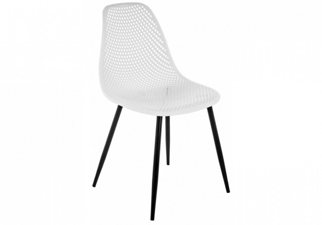 Стул Vero (белый, черный 470x520x840) Стул Vero (белый, черный 470x520x840)