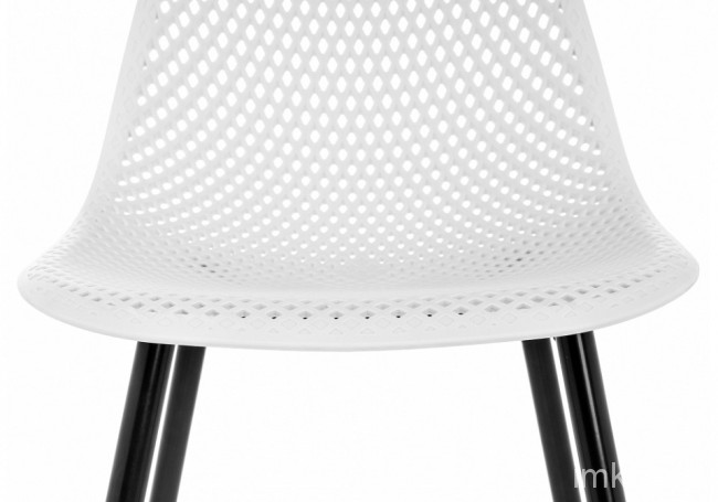 Стул Vero (белый, черный 470x520x840) Стул Vero (белый, черный 470x520x840)