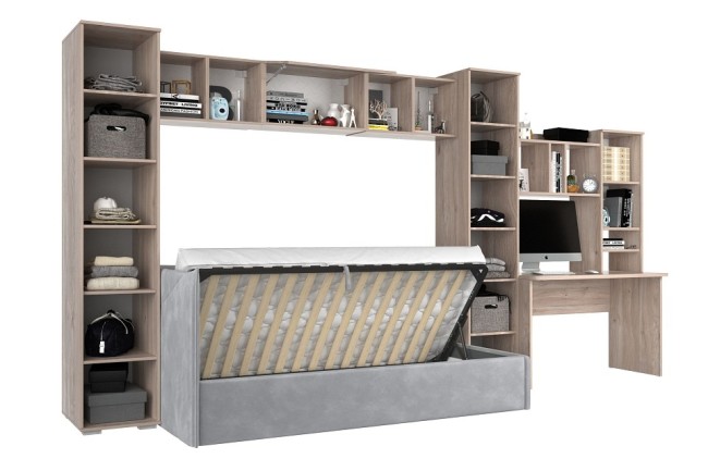 Гарнитур для детской Лайк К107 (дуб мария дуб мария, какао капучино )