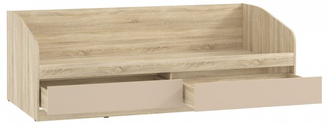 Кровать Акварель НМ 041.50 М1 (дуб сонома капучино  2042x946x700)