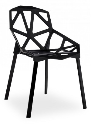 Стул One (черный   550x560x800)