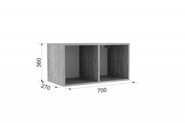 Гарнитур для детской Лайк К107 (дуб мария дуб мария, роуз нежно-розовый )