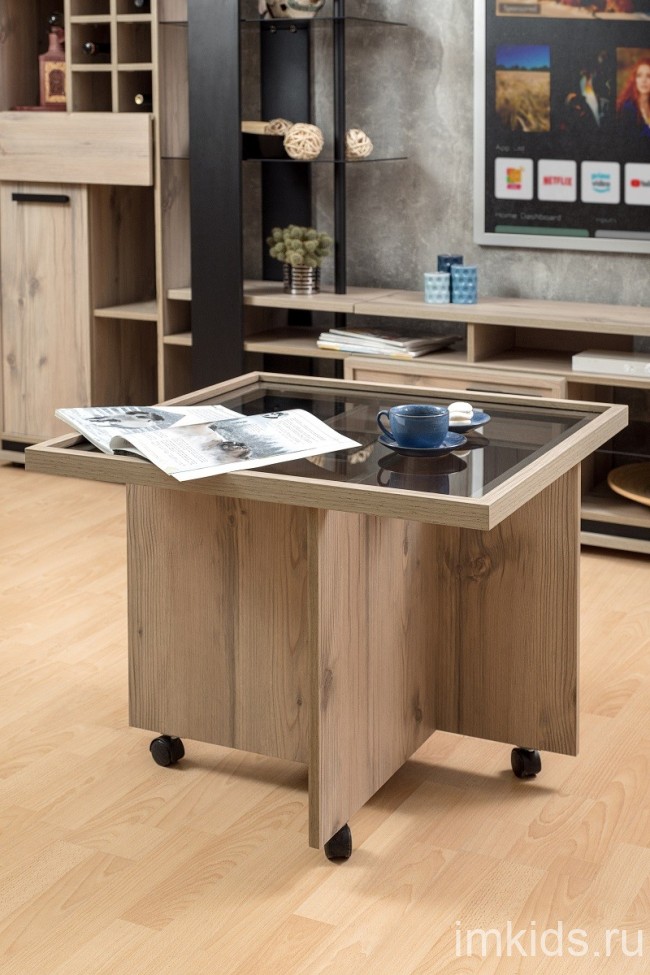 Столик журнальный Nature 16, гаскон пайн