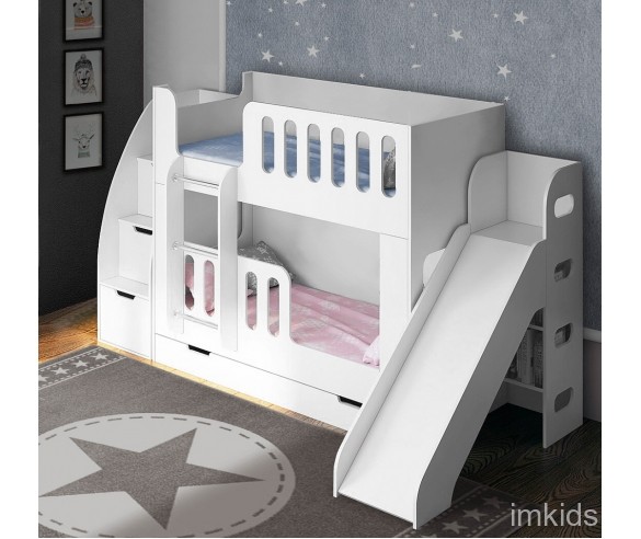 Двухъярусная кровать Сказка