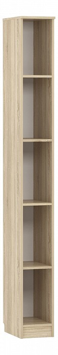 Стеллаж-колонка Акварель НМ 013.93 (дуб сонома   252x414x2256)