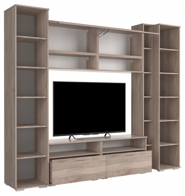 Стенка для гостиной Лайк КГ6 (дуб мария горчица, дуб мария  )