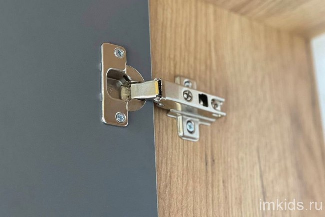 Шкаф платяной Бери (дуб крафт золотой графит 800x350x1826) Шкаф платяной Бери (дуб крафт золотой графит 800x350x1826)