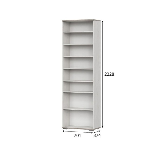 Шкаф-витрина Александрия ШК-118