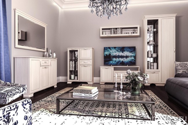 Венеция 12. Шкаф навесной (1332 мм)