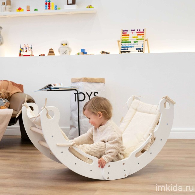 Арка-качалка "Romana Eco5" (03.20.05) дерево/белый