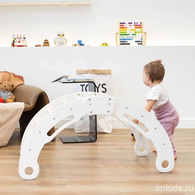 Арка-качалка "Romana Eco5" (03.20.05) дерево/белый