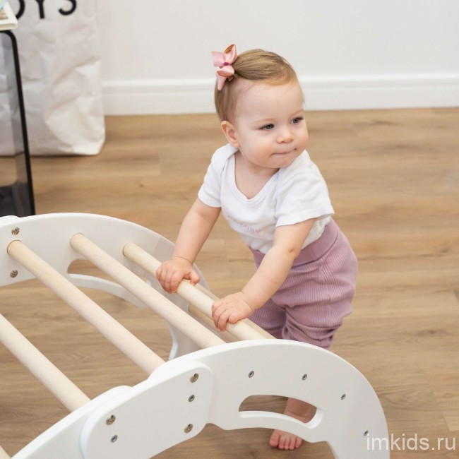 Арка-качалка "Romana Eco5" (03.20.05) дерево/белый