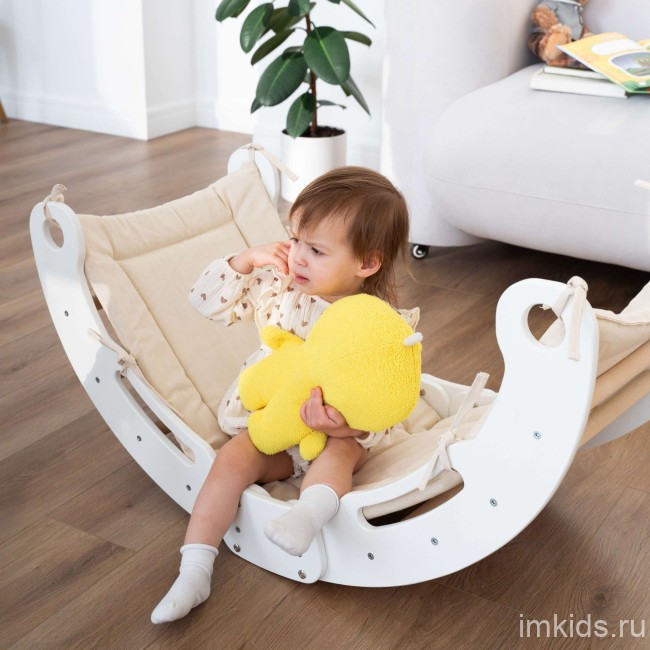 Арка-качалка "Romana Eco5" (03.20.05) дерево/белый