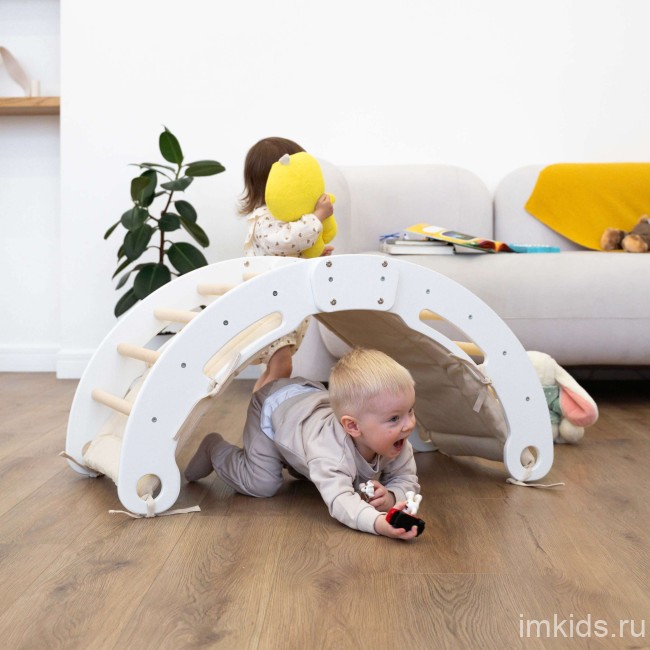 Арка-качалка "Romana Eco5" (03.20.05) дерево/белый