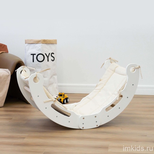 Арка-качалка "Romana Eco5" (03.20.05) дерево/белый