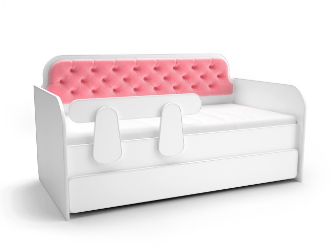 Детская кровать тахта "Розовый коралл"