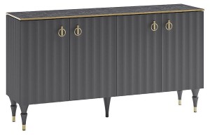 Тумба Лоренсо (графит графит  1560x400x860)