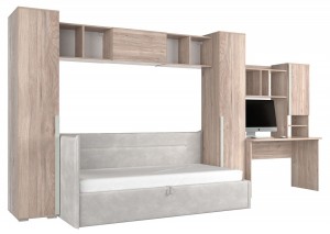 Гарнитур для детской Лайк К108 (дуб мария галька, дуб мария галька )