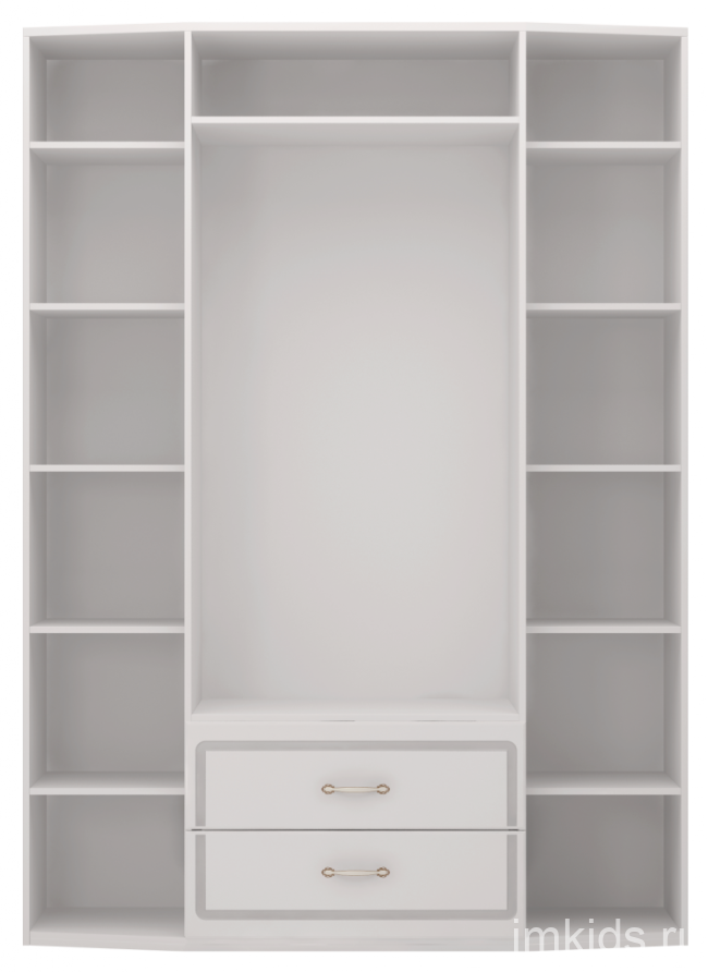 Шкаф для одежды 4-х дверный с ящиками Виктория 02