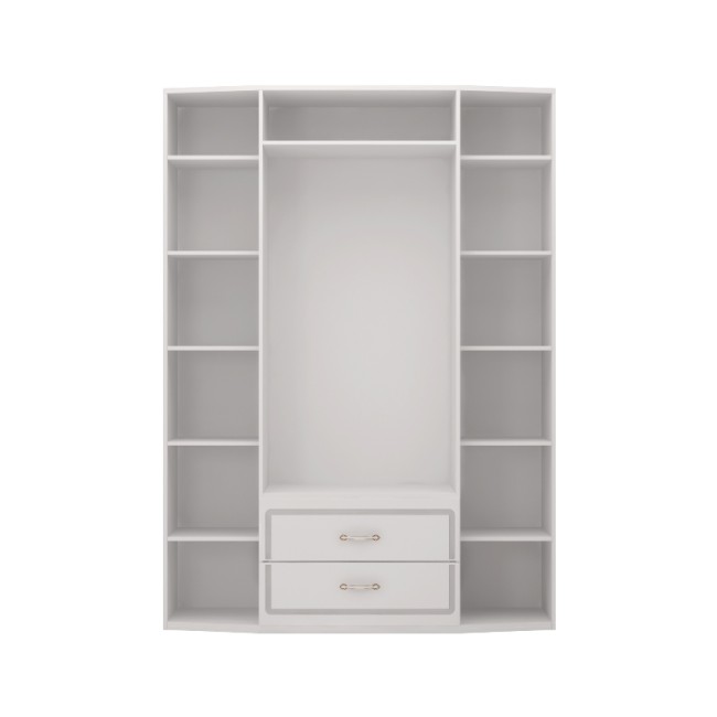 Шкаф для одежды 4-х дверный с ящиками Виктория 02