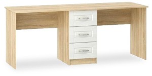 Стол письменный Оливия НМ 041.37 (дуб сонома белый  1900x600x750)