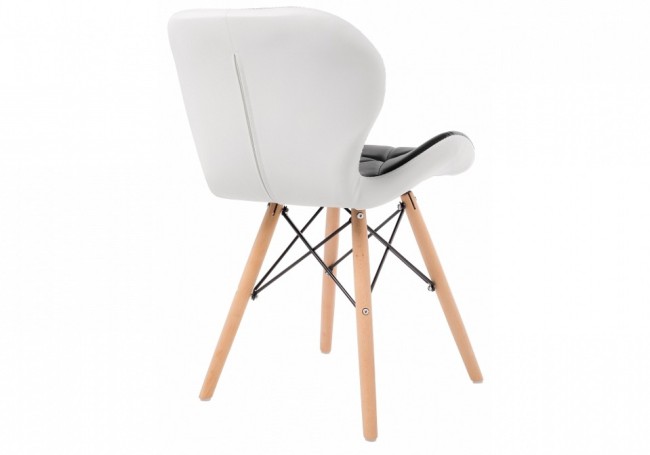 Стул PC-027 (бежевый, черный белый, черный 450x530x730) Стул PC-027 (бежевый, черный белый, черный 450x530x730)