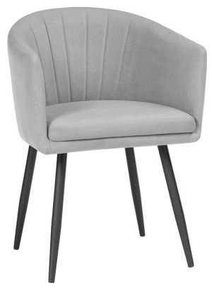 Стул Валета (черный  серый 590x570x830)