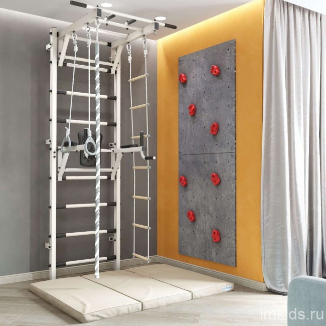 Брусья на спортивный комплекс "Romana усиленный +" (11.05-09) белый муар