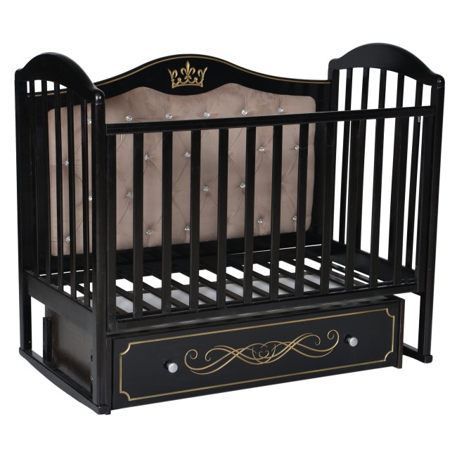 Кровать с мягкой спинкой для малышей EMILY 4