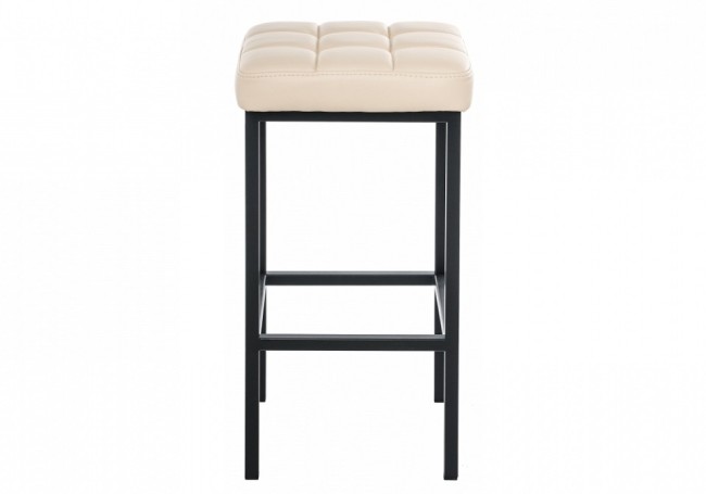 Табурет барный Лофт (черный бежевый 350x350x670) Табурет барный Лофт (черный бежевый 350x350x670)