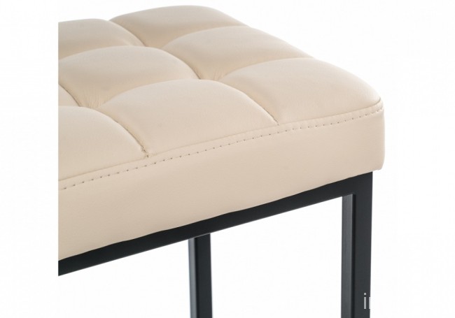 Табурет барный Лофт (черный бежевый 350x350x670) Табурет барный Лофт (черный бежевый 350x350x670)